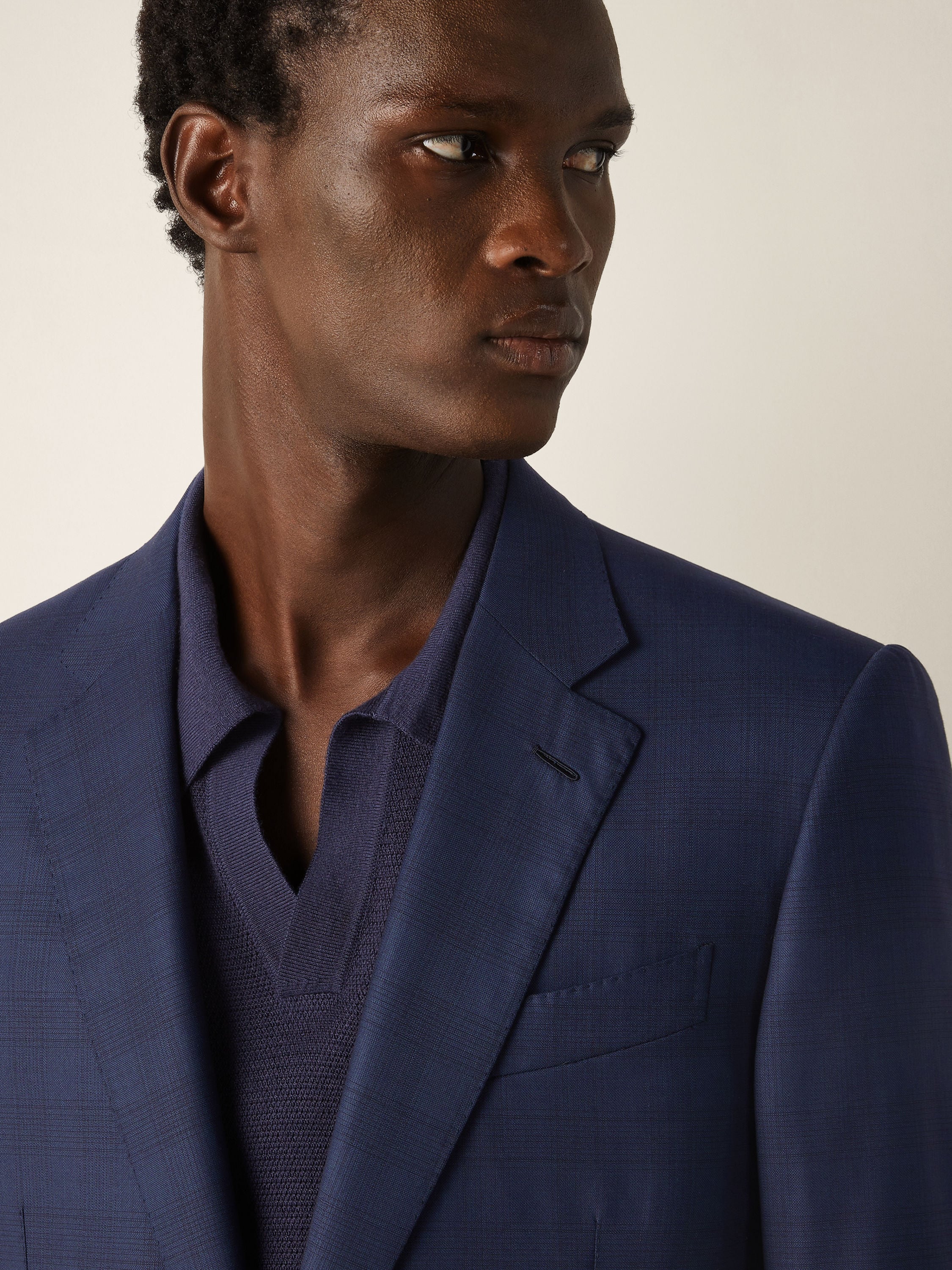 Zegna Navy Blue Centoventimila Wool Suit