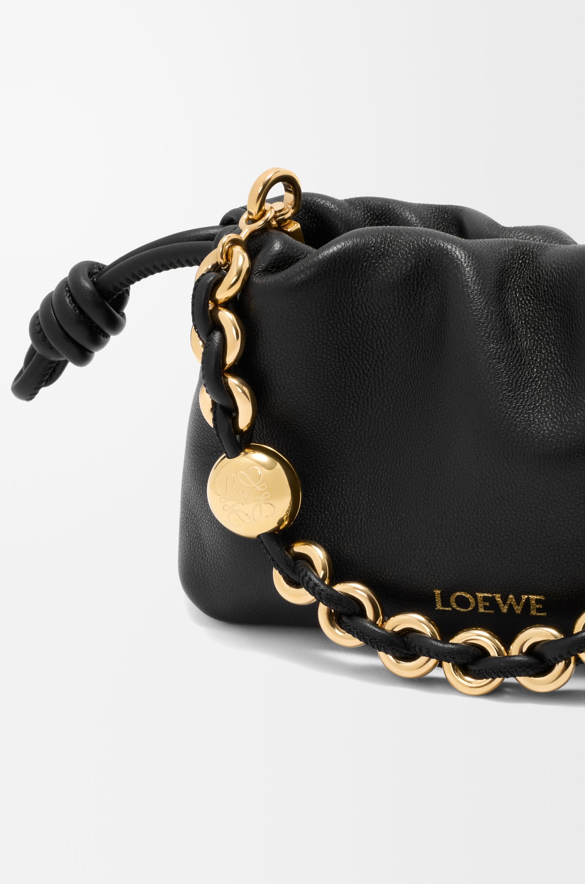 Loewe Nano Flamenco purse in mellow nappa lambskin