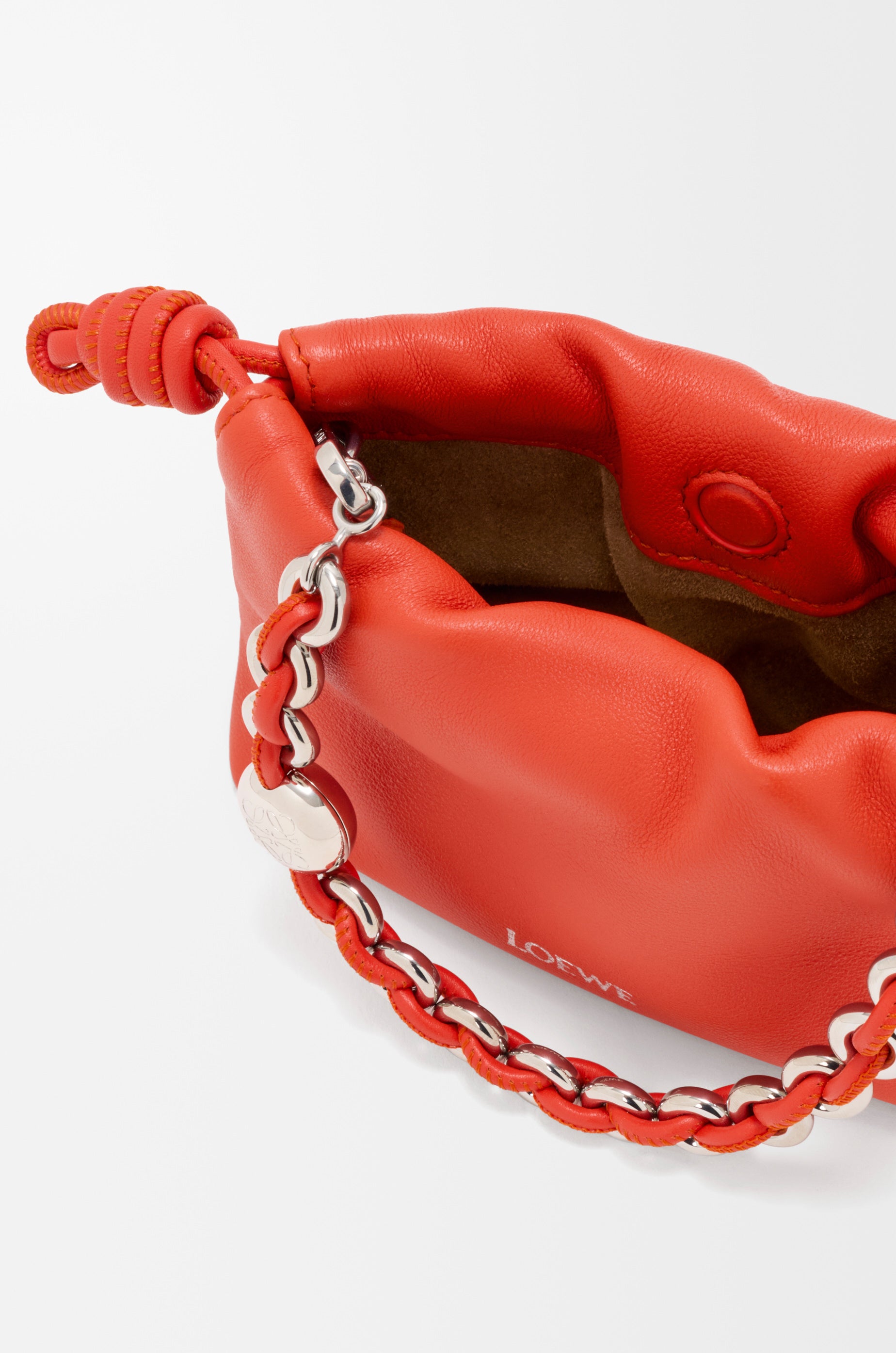 Loewe Nano Flamenco purse in mellow nappa lambskin