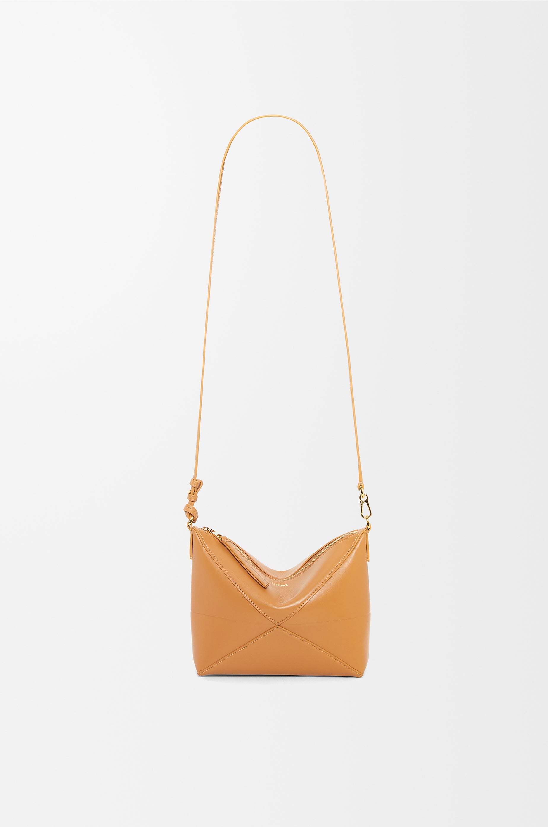 Loewe Puzzle Fold pouch in shiny nappa calfskin