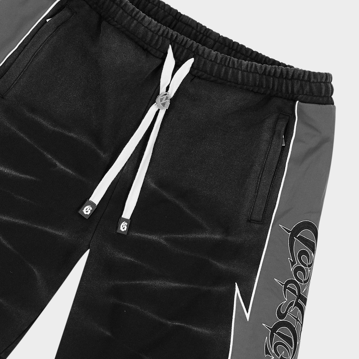 Godspeed Halftime Shorts V2 (Black Acid Wash)