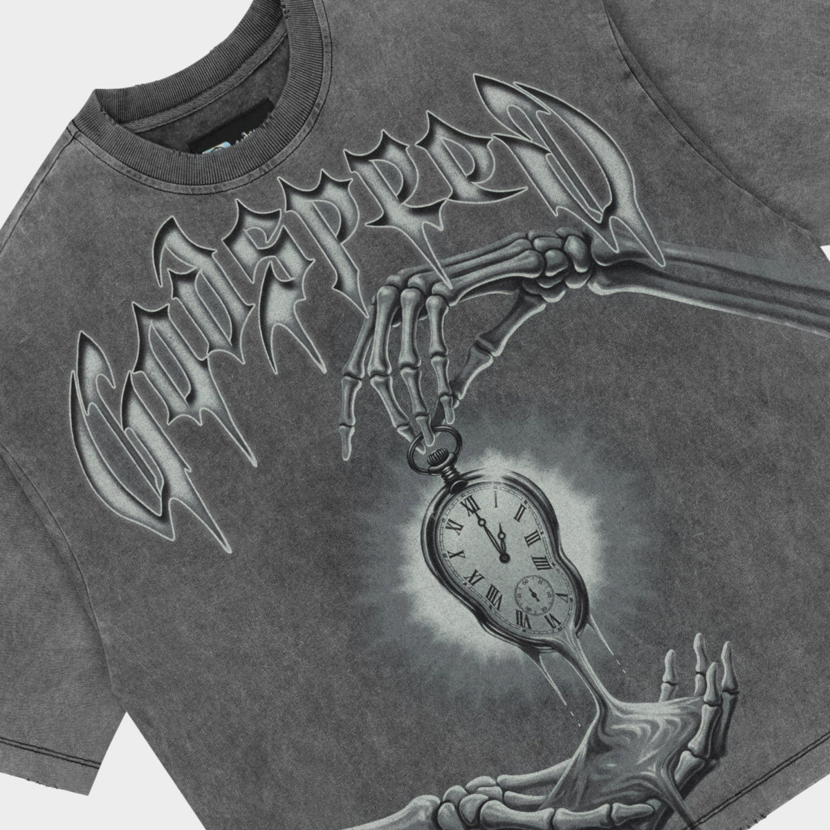 Godspeed Borrowed Time T-Shirt (Grey Wash)