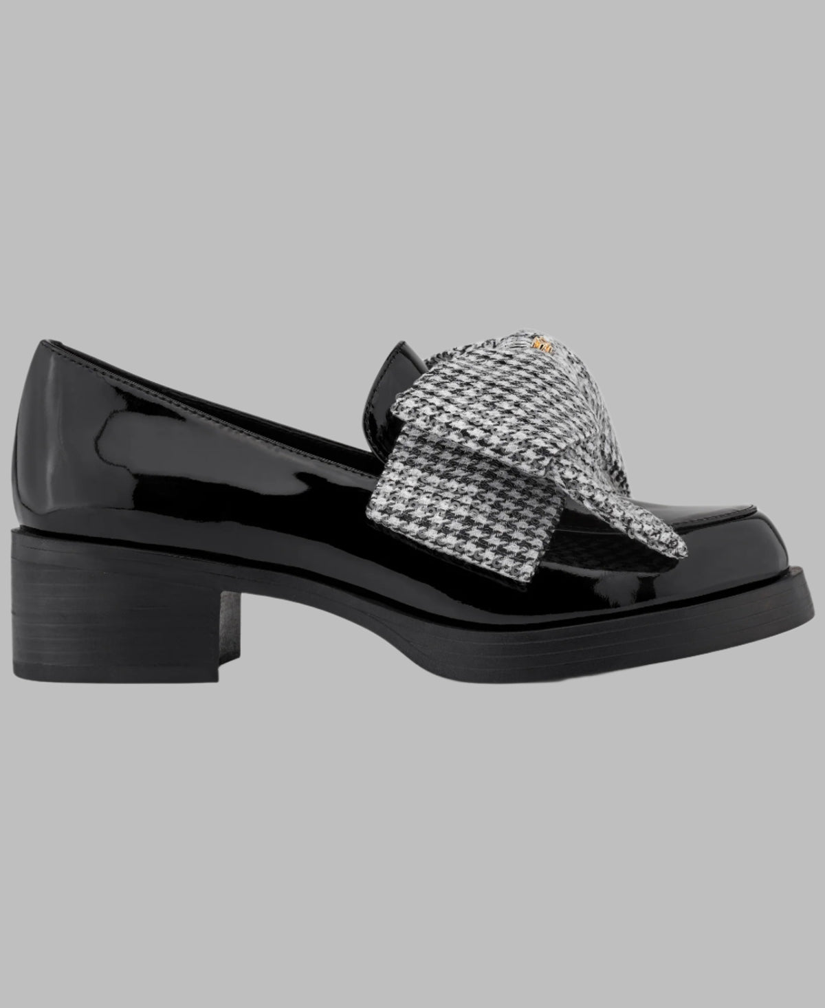 KarlLagerfeld Camila loafers with printed bow black