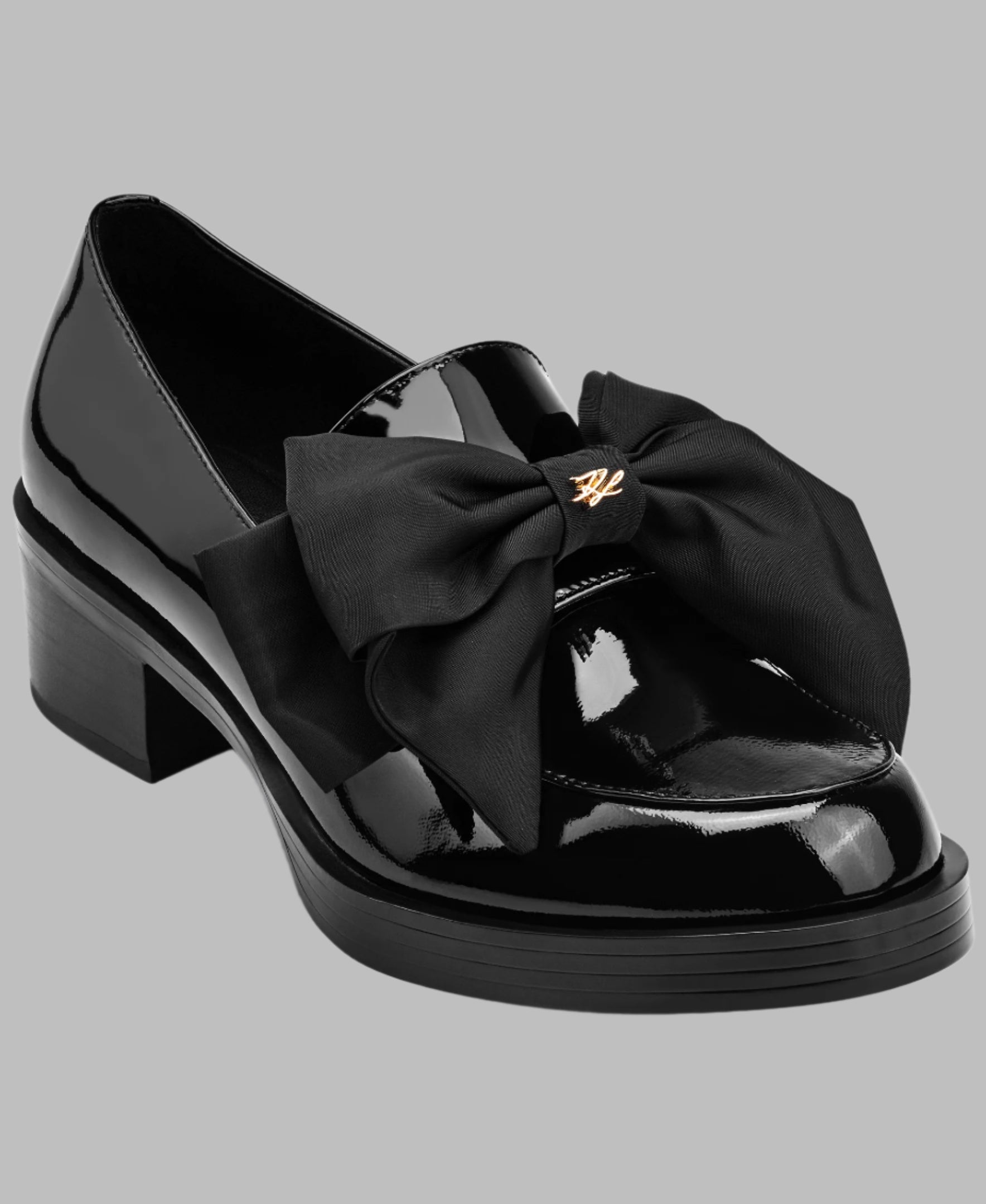 KarlLagerfeld Camilia bow loafer black