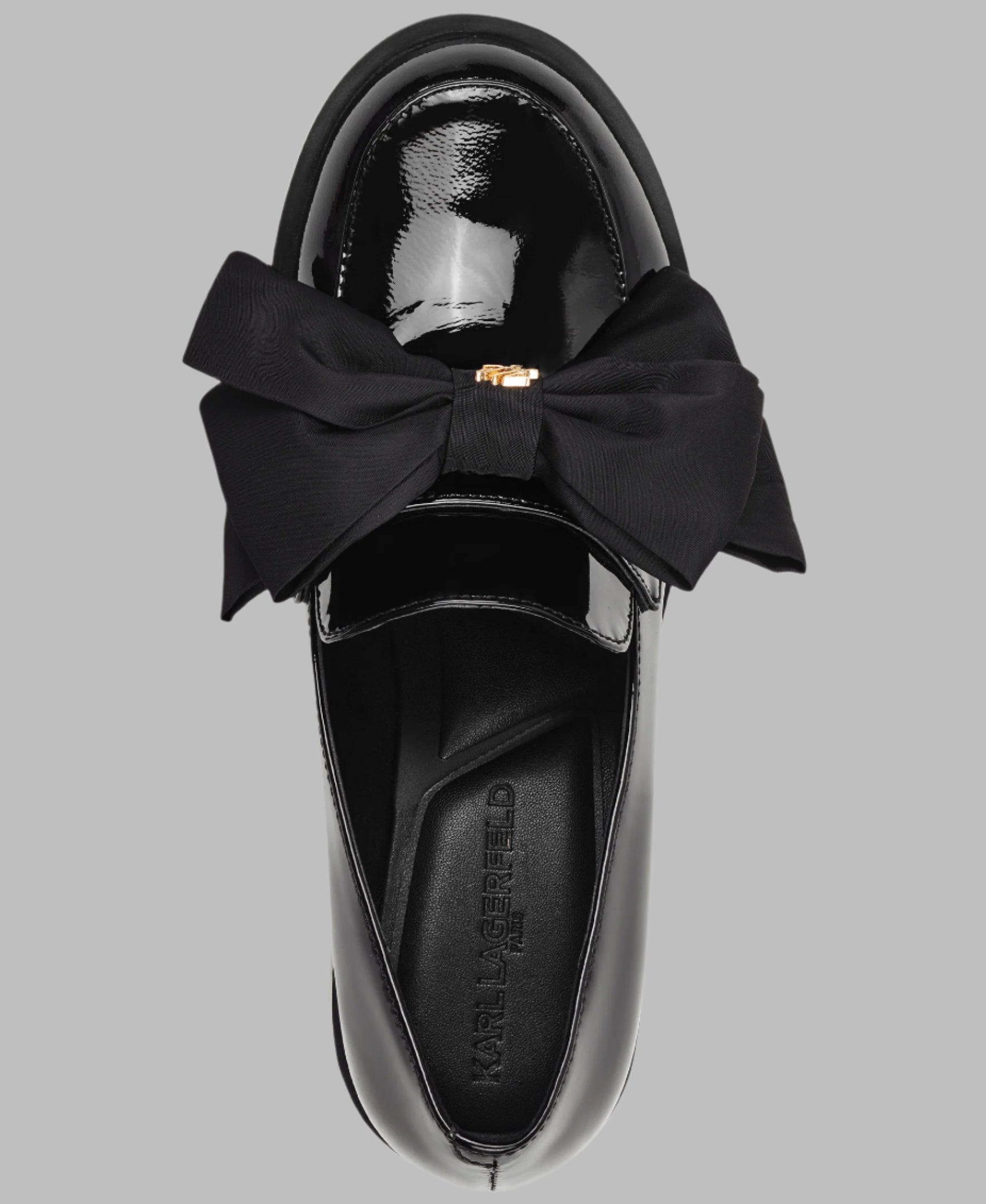 KarlLagerfeld Camilia bow loafer black