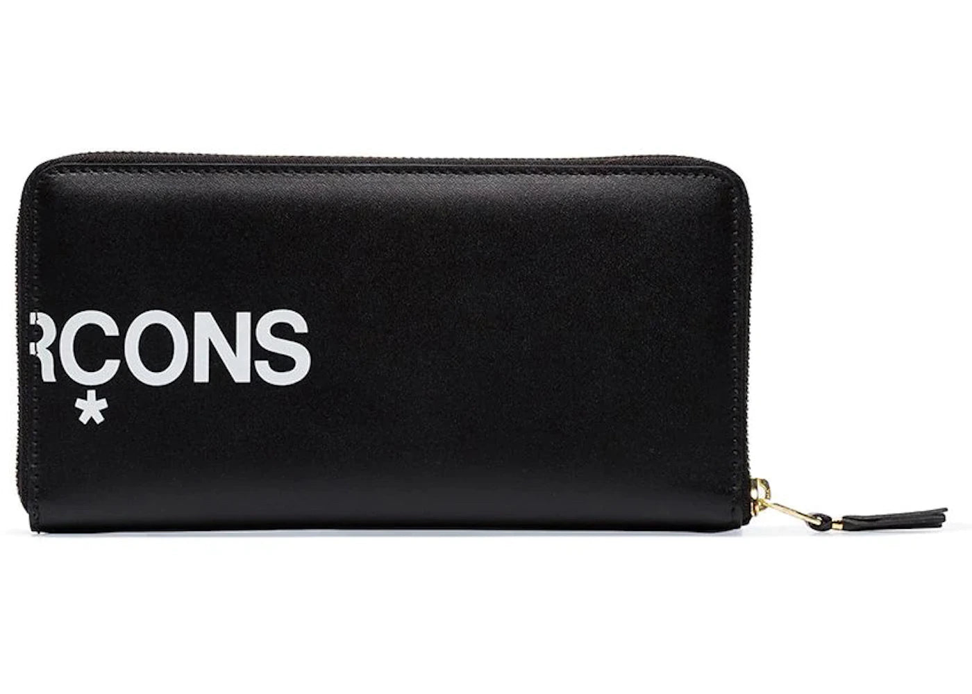 Cdg Play Logo Print Continental Wallet Play Black