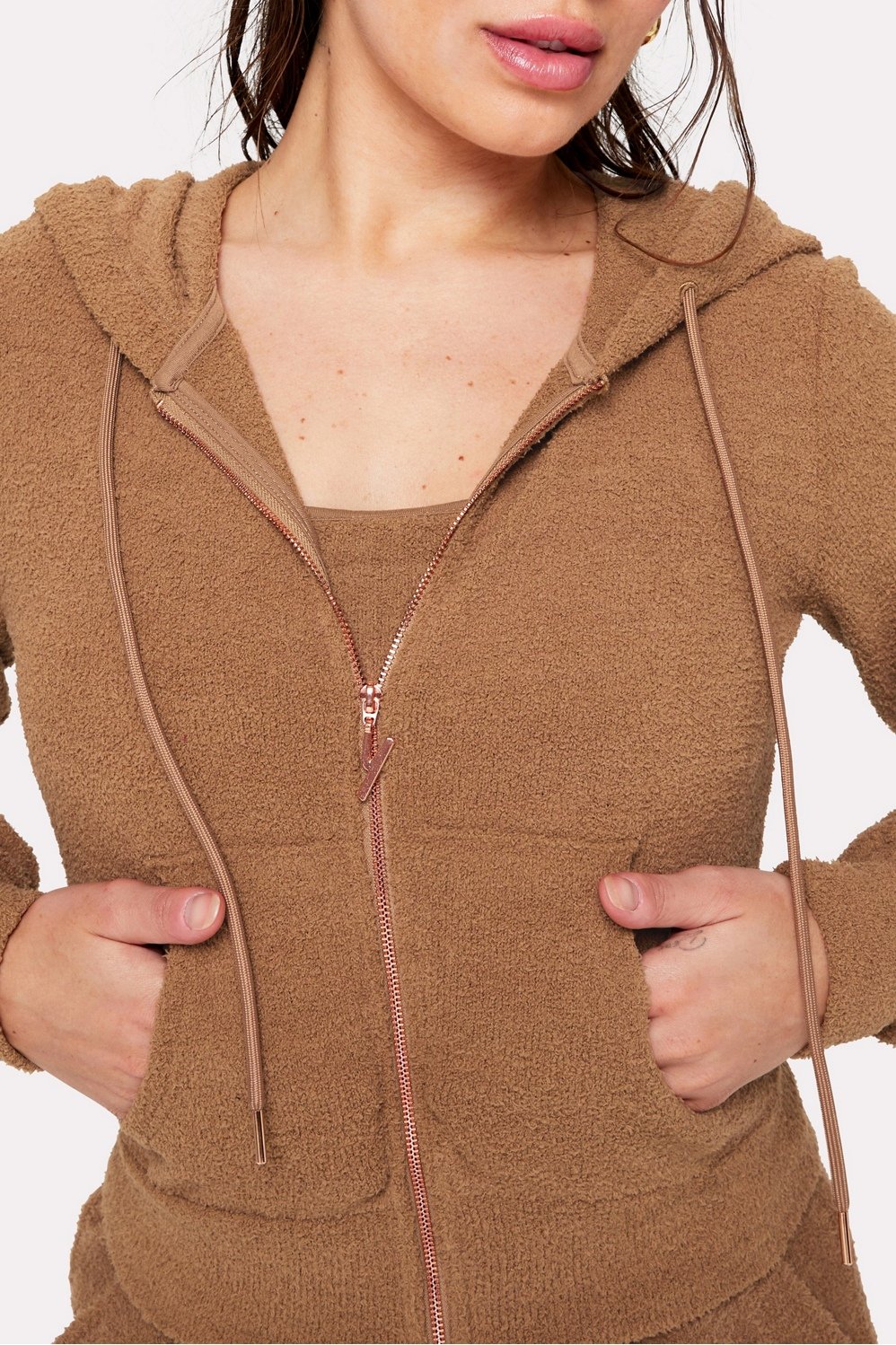 Fabletics Pet Me Zip Up Hoodie