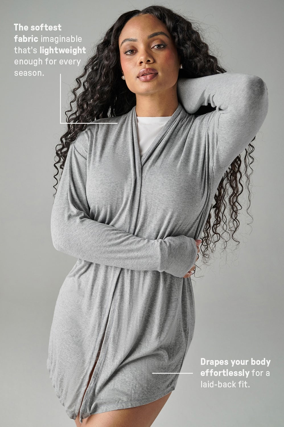 Fabletics Soft Rib Cardigan