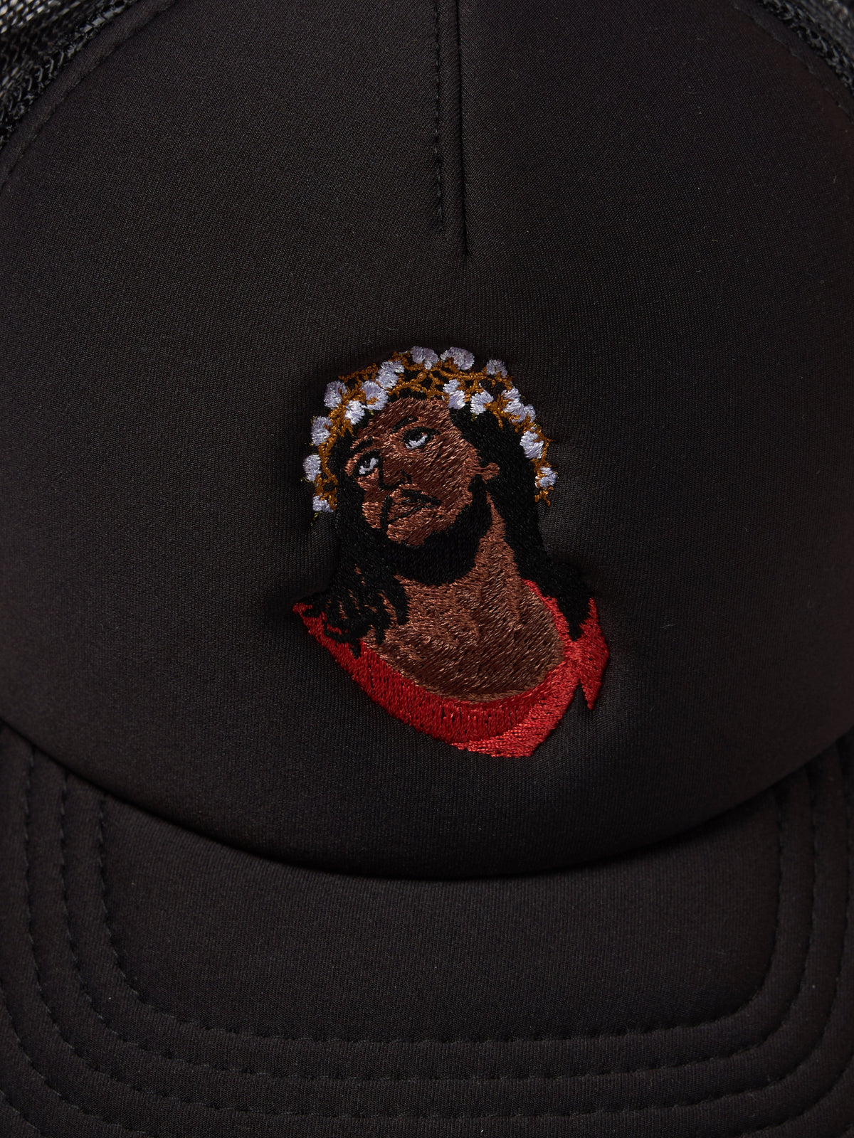 Denim Tears Crown Made of Cotton Trucker Hat