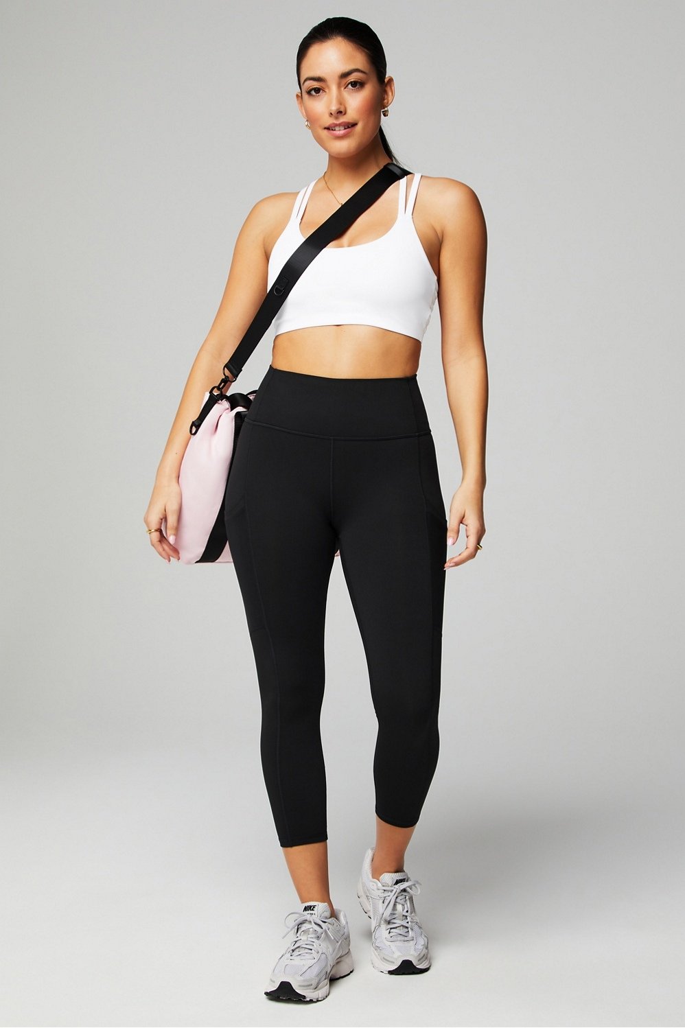 Fabletics On-The-Go PowerHold® High-Waisted Capri