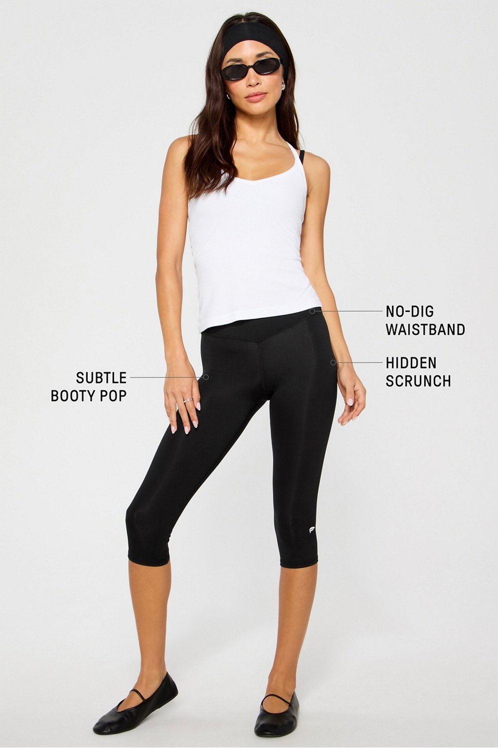 Fabletics PureLuxe High-Waisted TLC Capri
