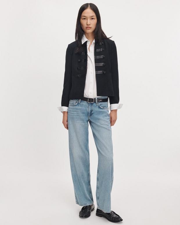 Rag & Bone Cam Ankle Relaxed Straight Jean