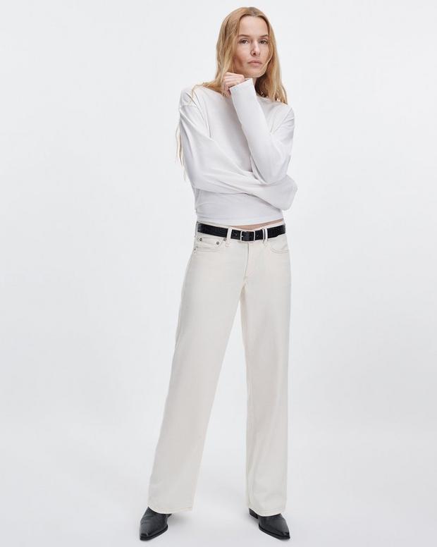 Rag & Bone Cam Relaxed Straight Jean