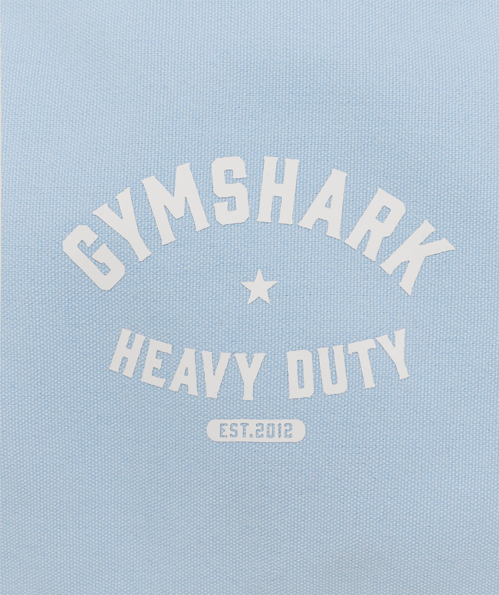 Women's Gymshark Logo Duffle Bag Chilled Blue