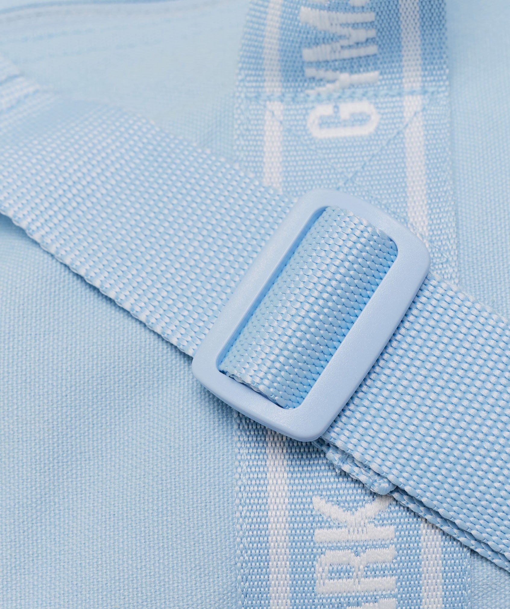 Gymshark Logo Duffle Bag Chilled Blue