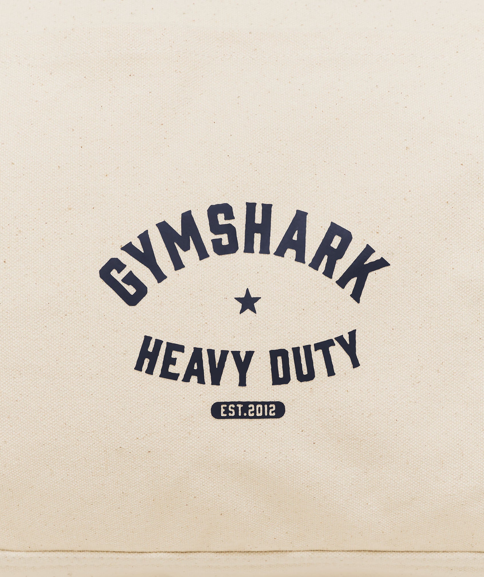 Gymshark Logo Duffle Bag Undyed