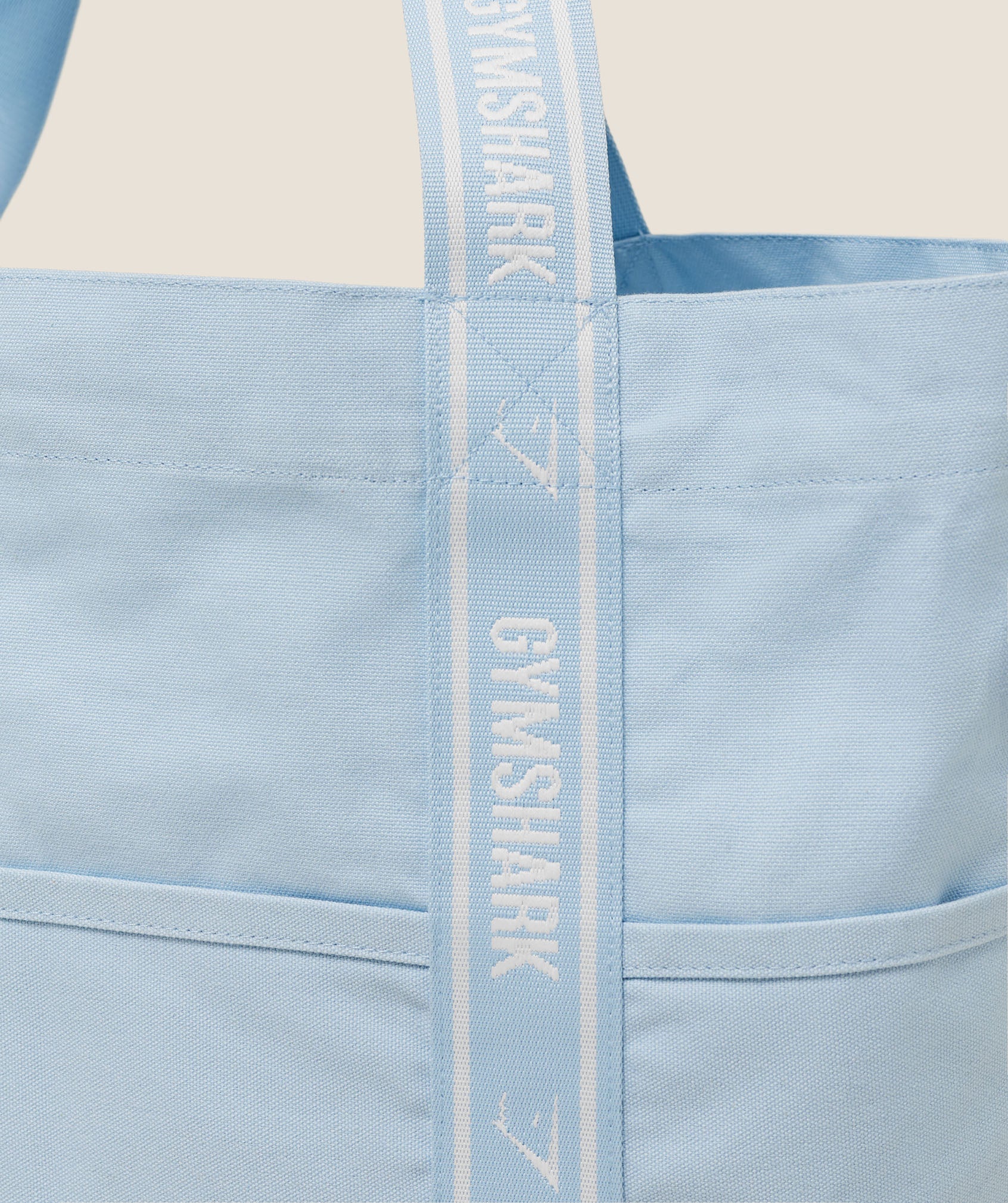 Women's Gymshark Logo Tote Chilled Blue