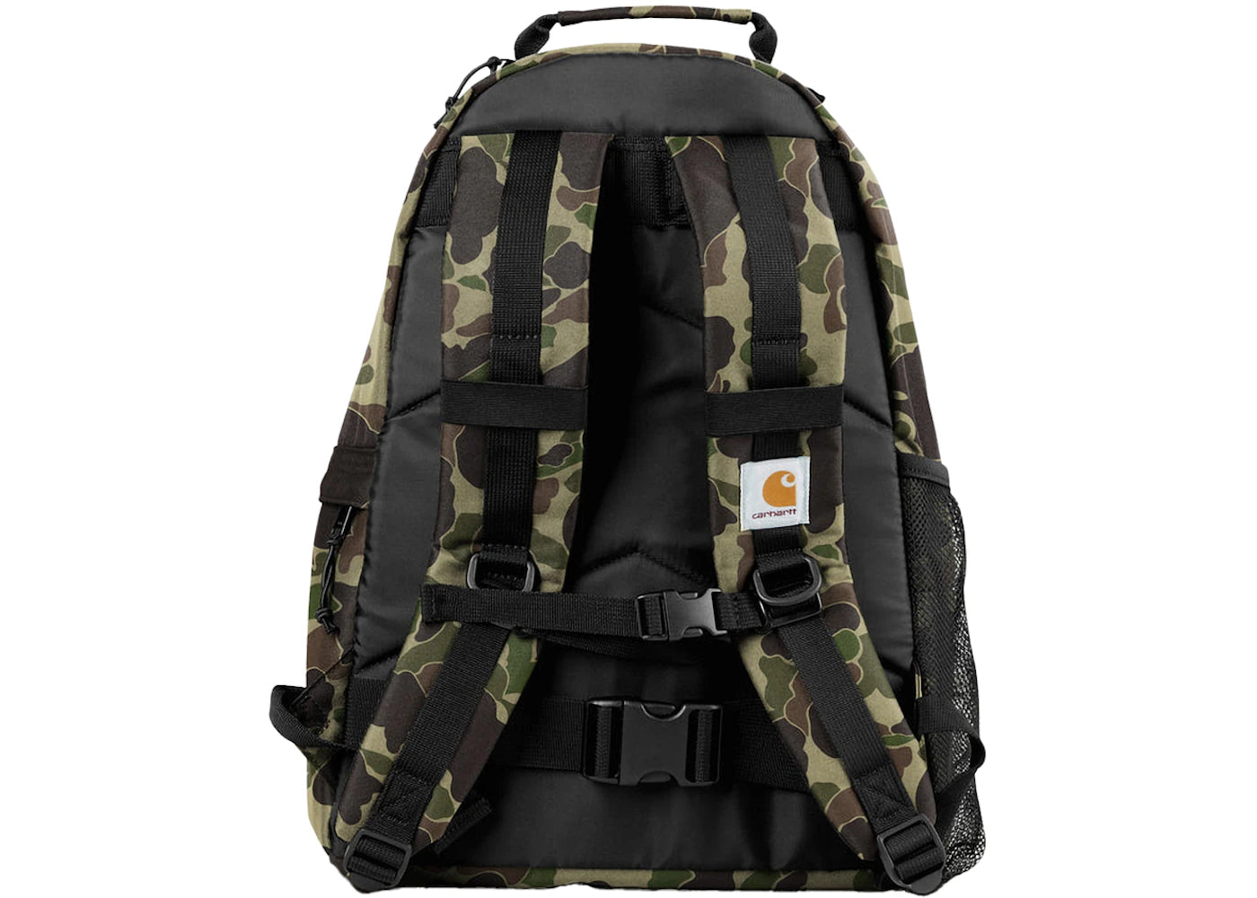carhartt wip kickflip backpack green camo duck