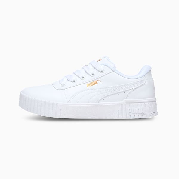 Carina 2.0 Chic Women'S Casual Sneakers Puma White-Metallic Gold