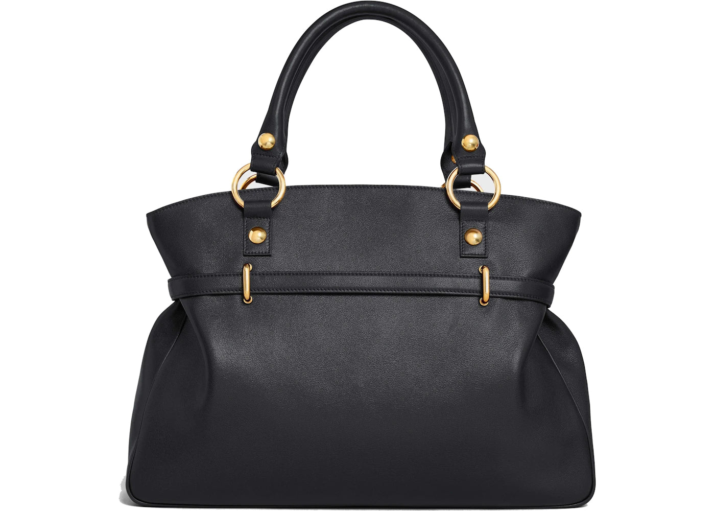 Celine Medium Antia Bag In Supple Calfskin Black
