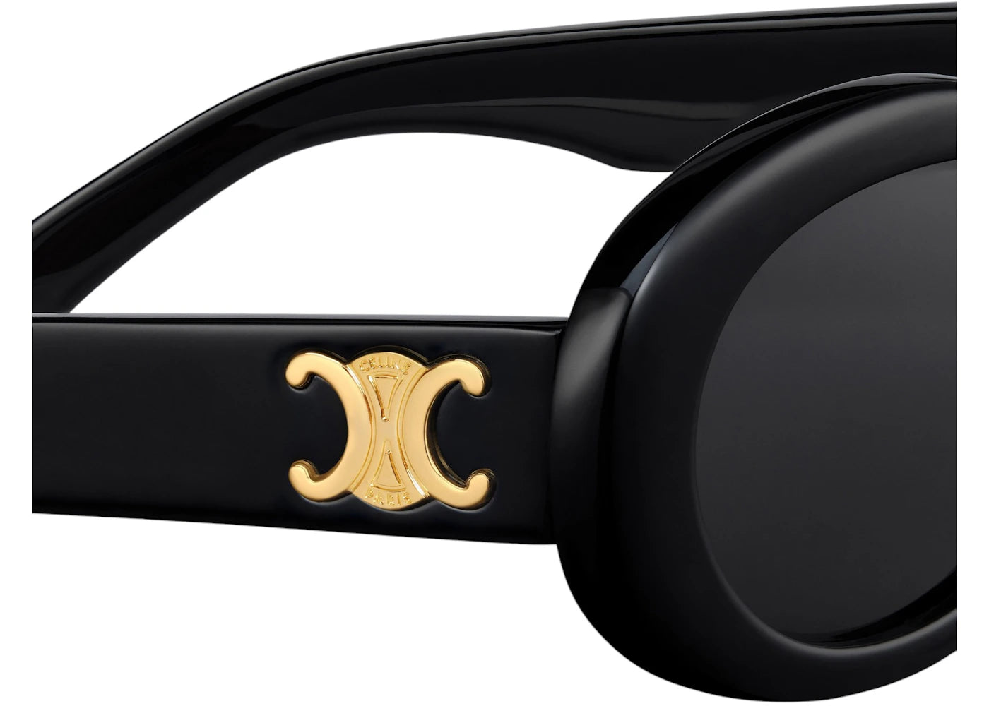 Celine Triomphe 01 Sunglasses Black 4S194Cplb.38No
