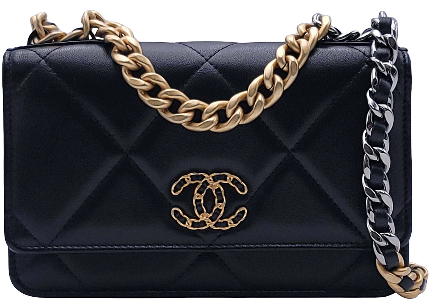 Chanel 19 Wallet On Chain Black (Ap0957-B01564-94305)