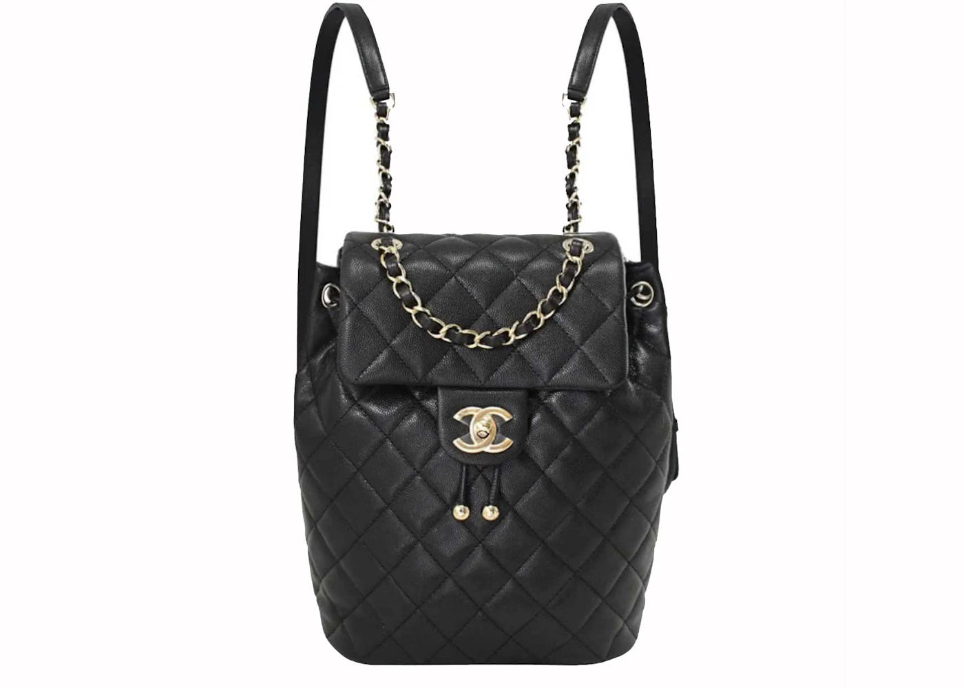 Chanel Small 23S Grained Calfskin Backpack Black (As4058)