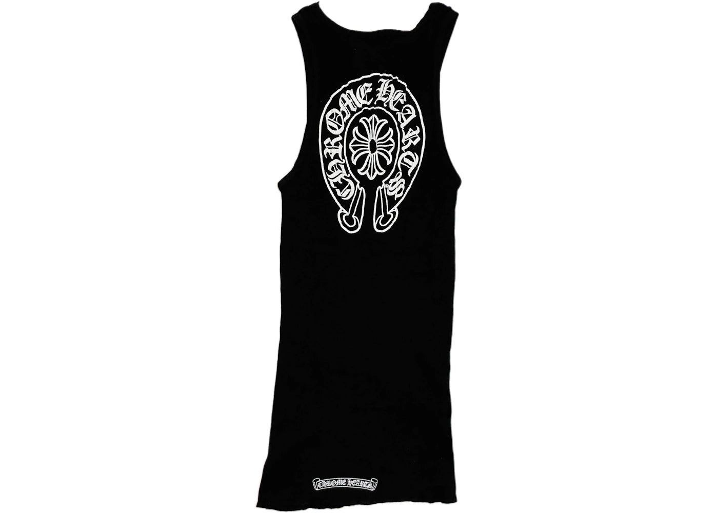 chrome hearts horseshoe tank top black