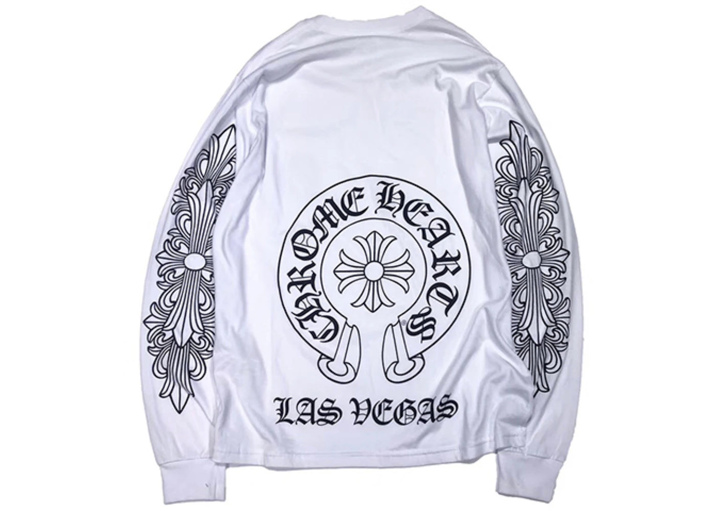 chrome hearts las vegas exclusive l/s t-shirt white