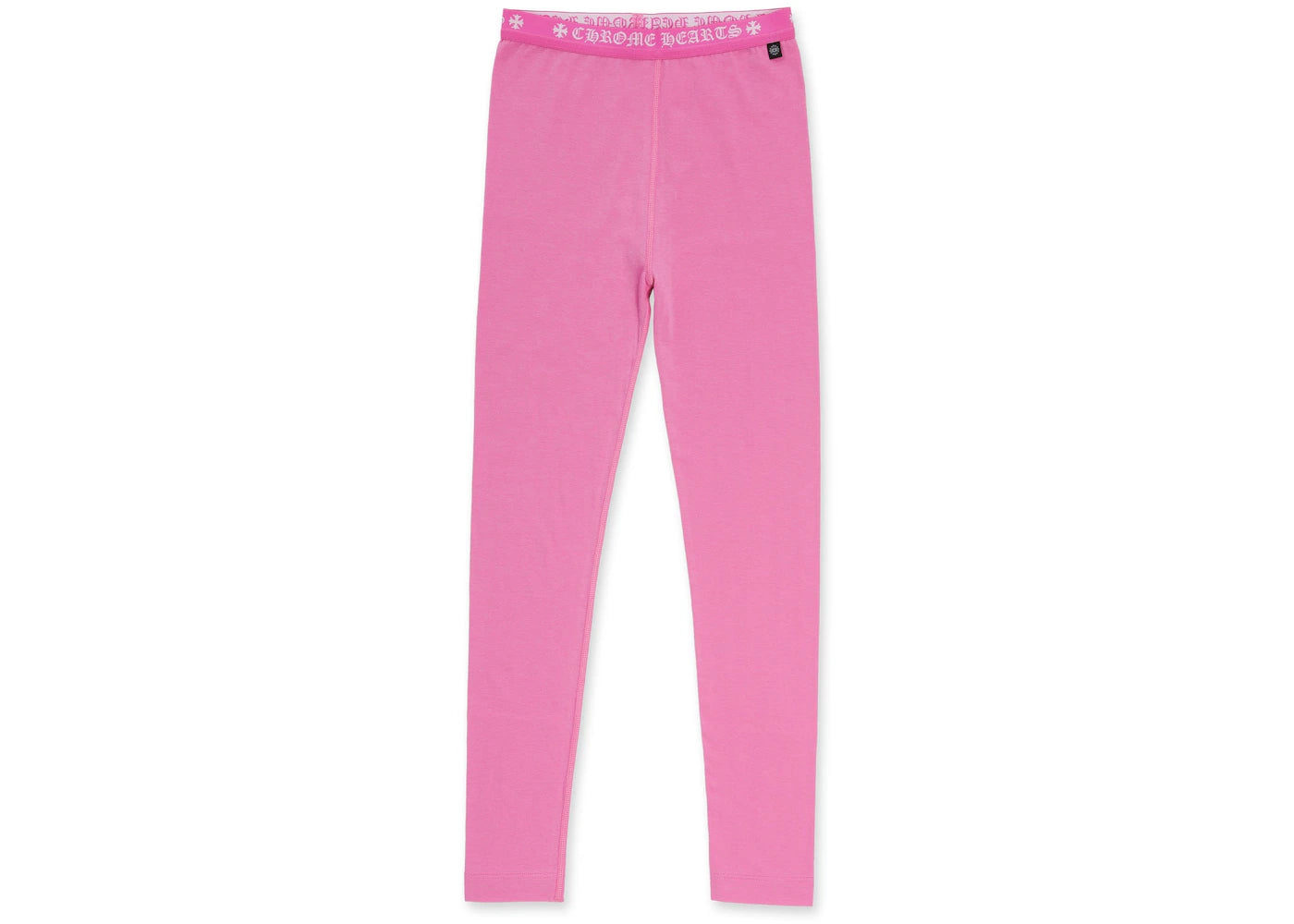 chrome hearts logo leggings pink