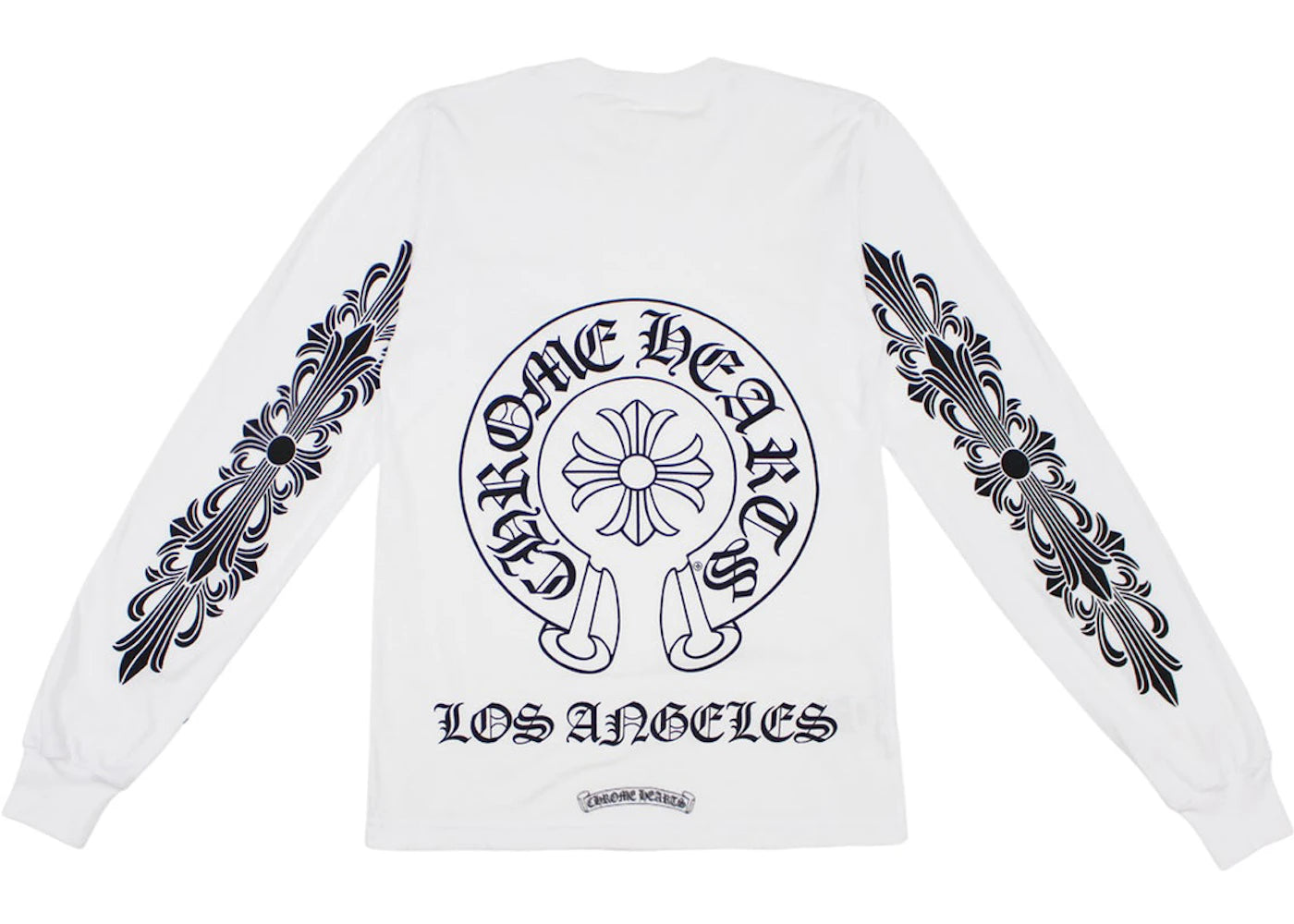 chrome hearts los angeles excluisve l/s t-shirt white