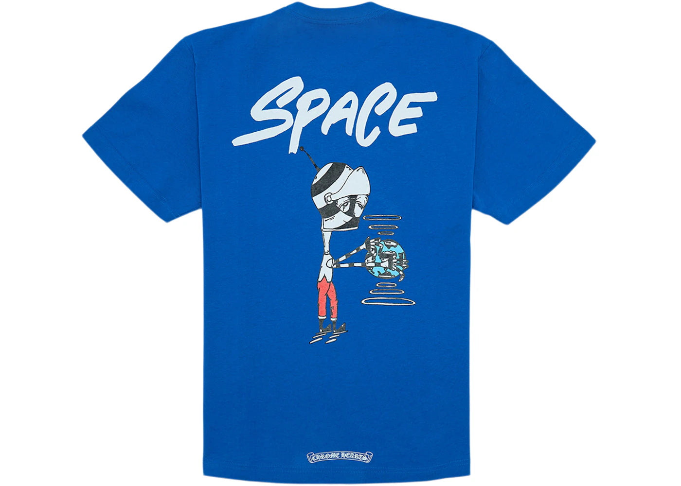 chrome hearts matty boy space t-shirt blue