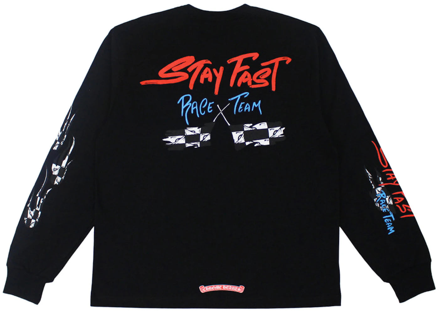 Chrome Hearts Matty Boy Stay Fast L/S T-Shirt Black – Kicks Machine