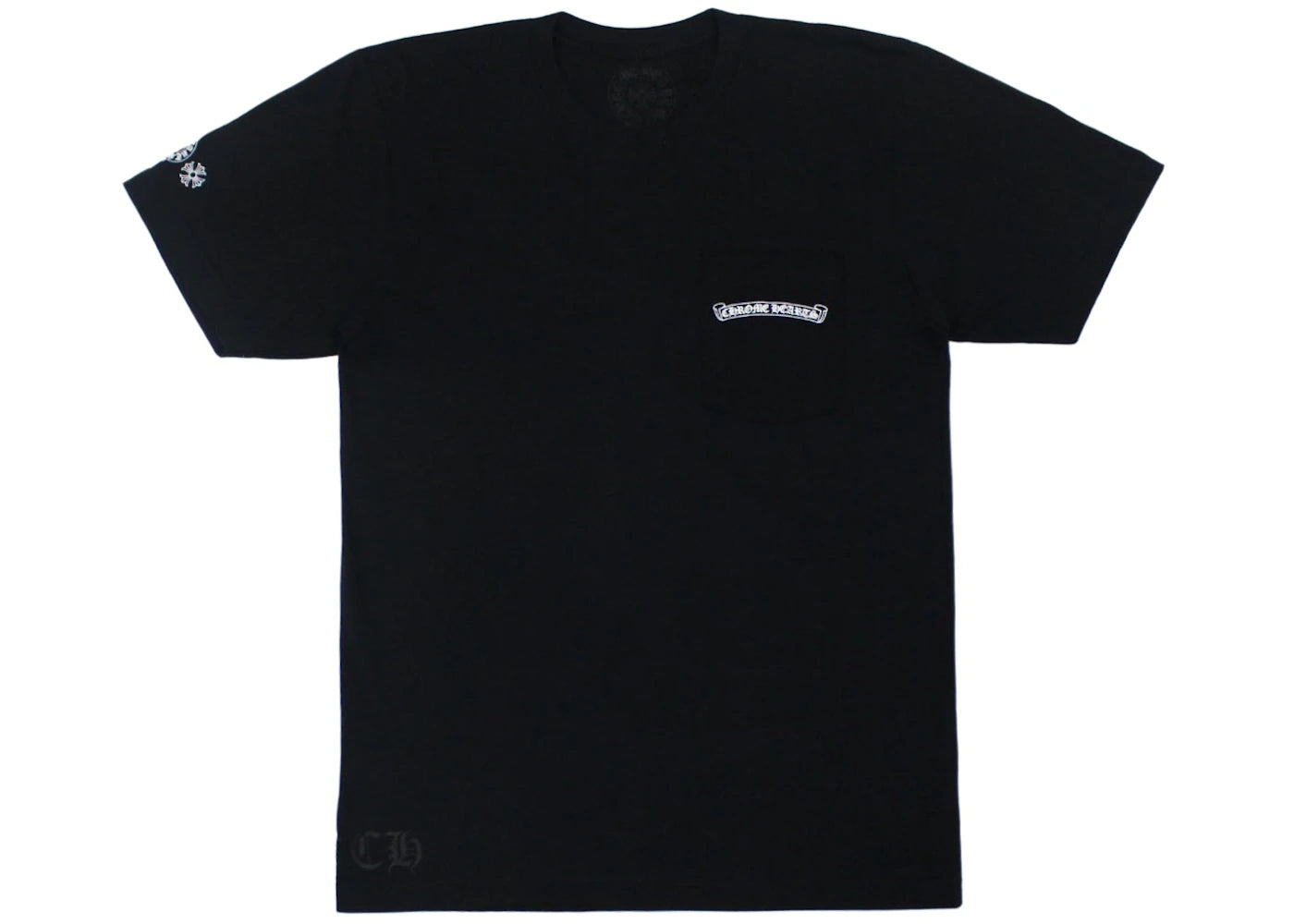 chrome hearts multi color cross t-shirt black