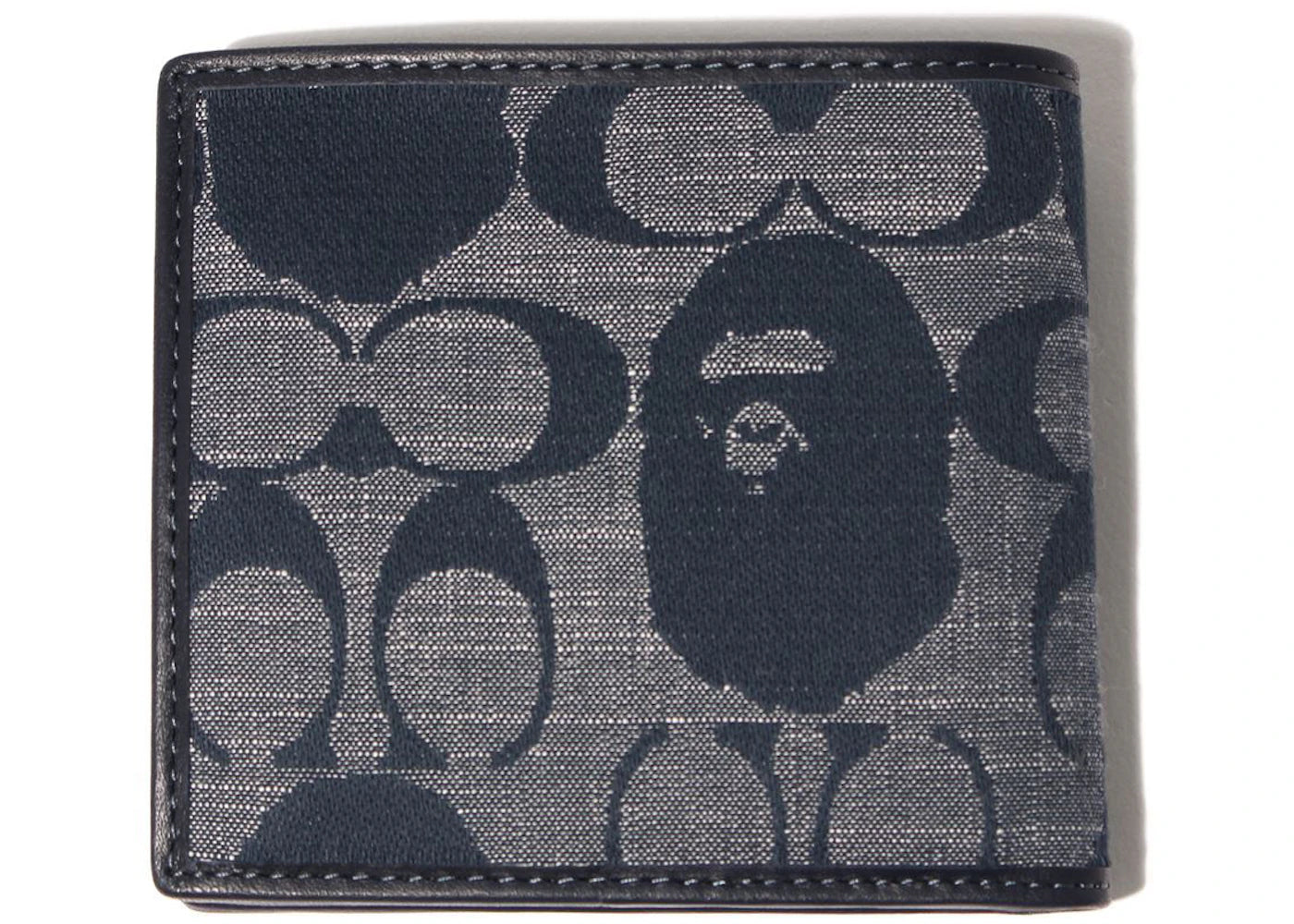 Coach X Bape Coin Wallet Navy