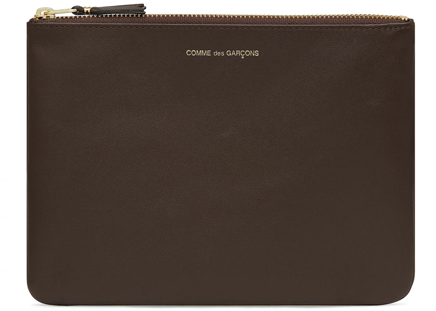 Comme Des Garcons Sa5100 Classic Plain Wallet Brown One Size