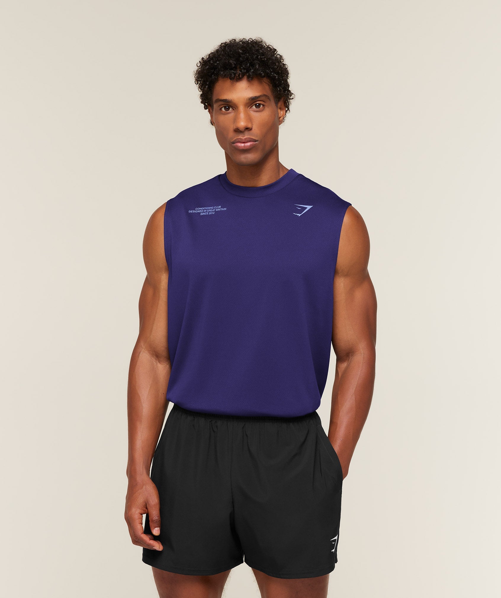 Gymshark Conditioning Club Tank Indigo Purple