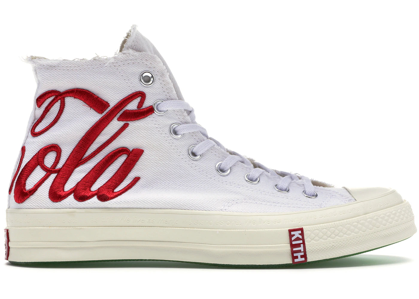 Converse Chuck Taylor All Star 70 Hi Kith Coca-Cola White UK