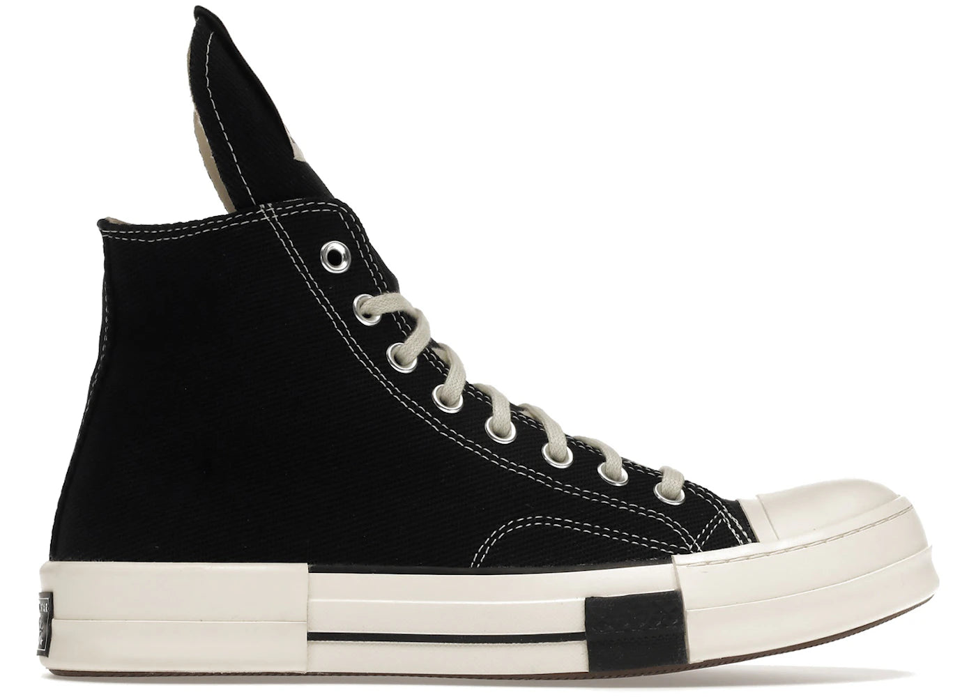 Converse Drkstar Hi Rick Owens Drkshdw Black Egret