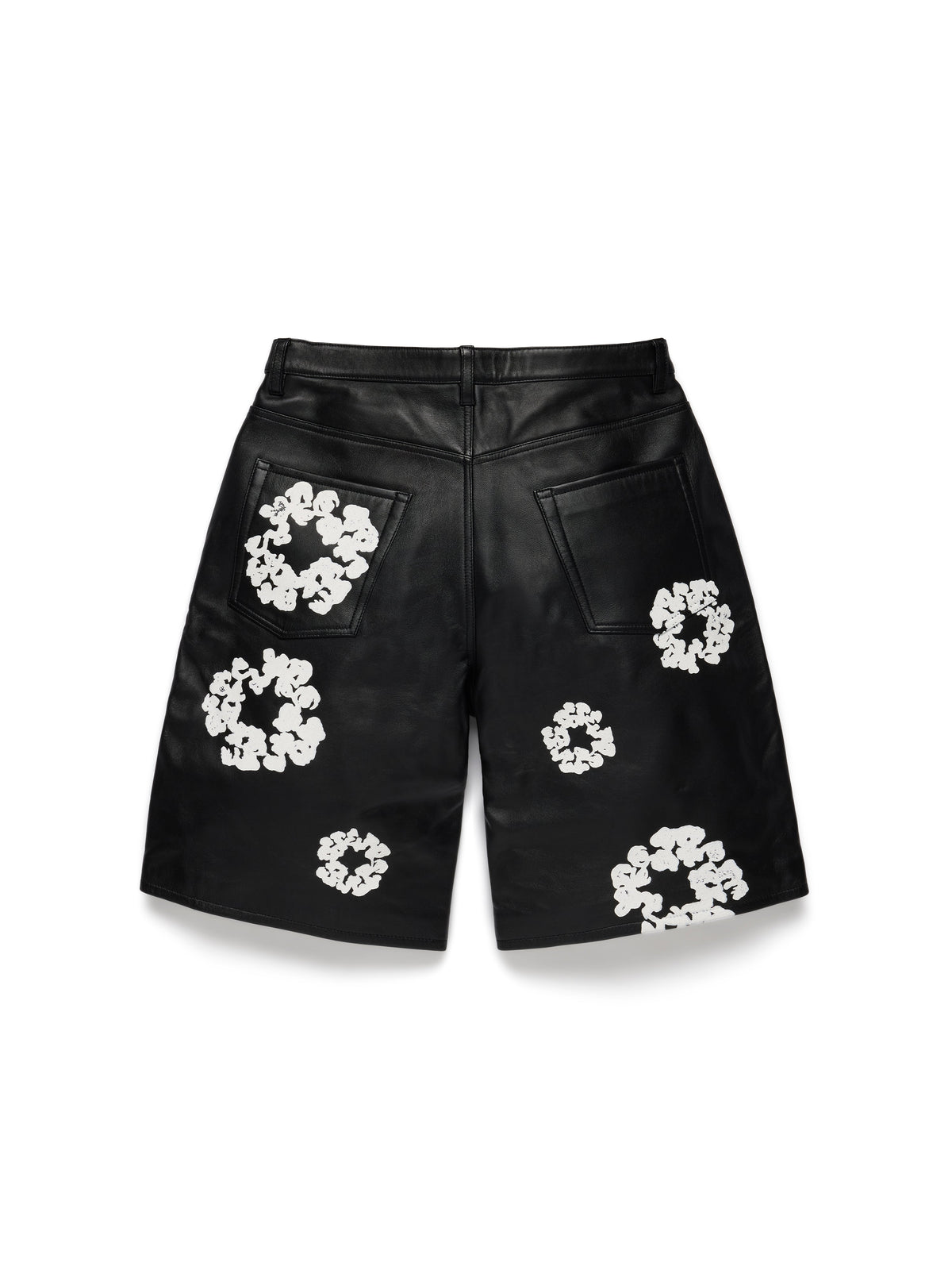 Denim Tears Cotton Wreath Leather Short