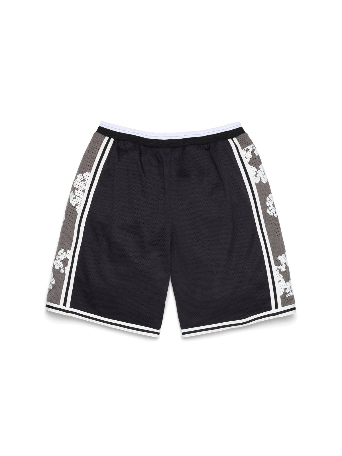 Denim Tears Cotton Wreath 90s Basketball Shorts Black