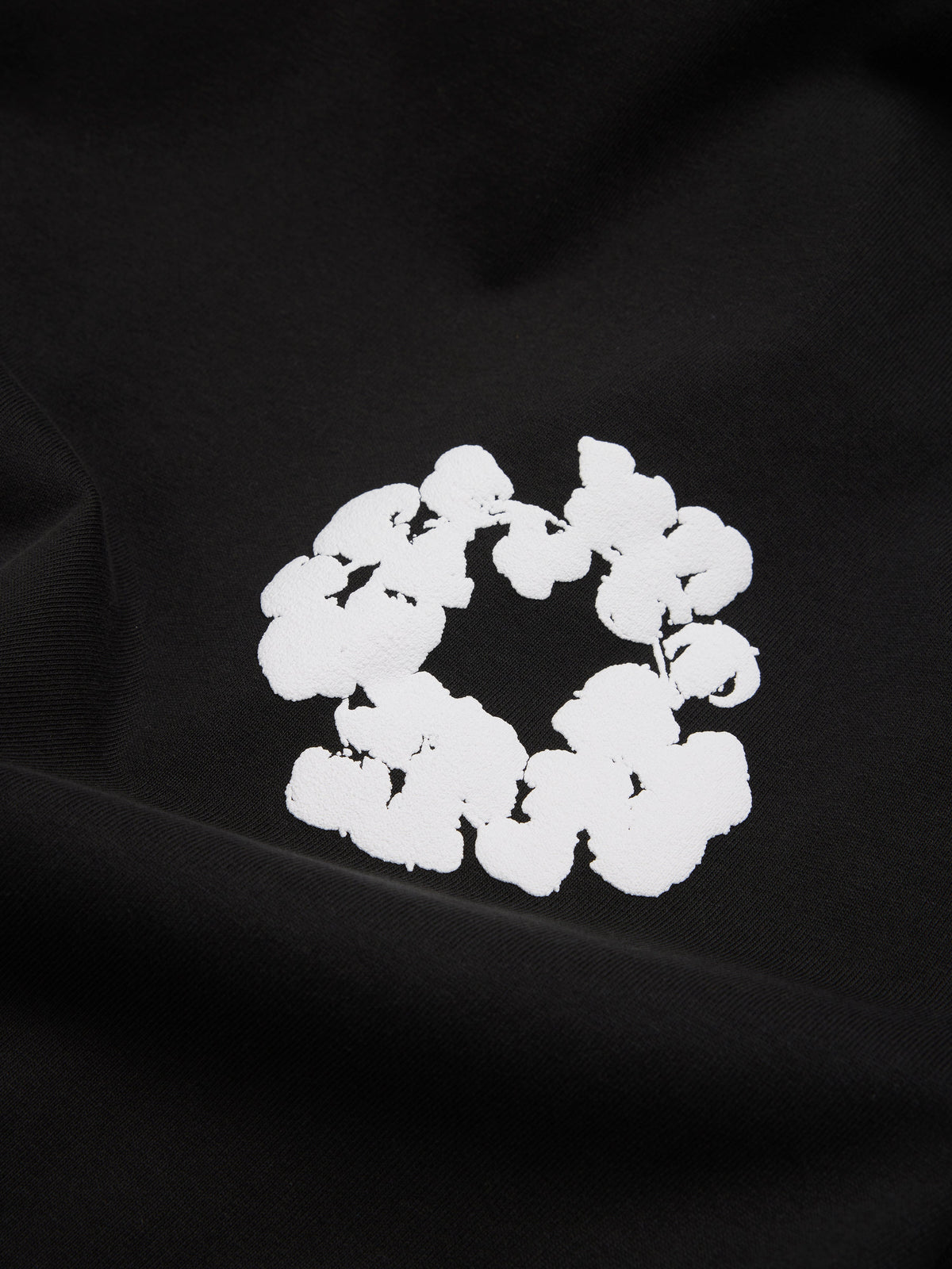 Denim Tears Cotton Wreath 2000s Tee Black