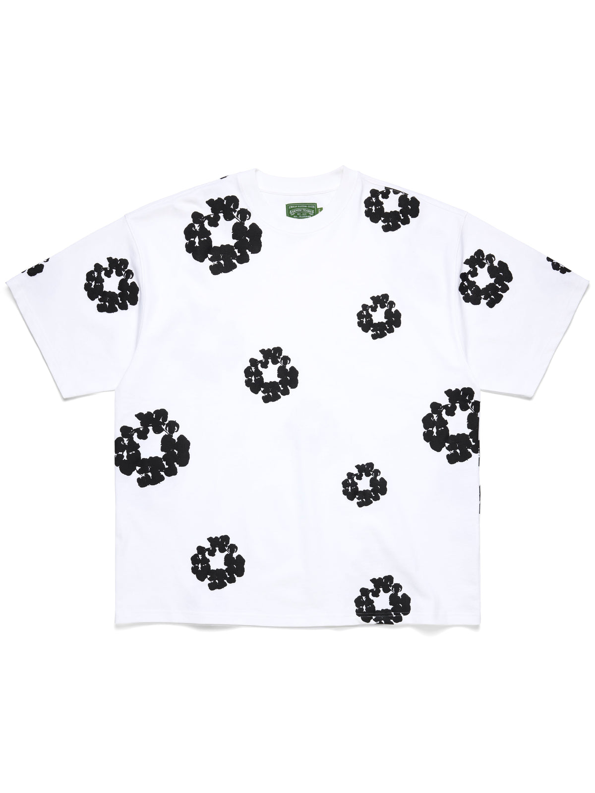 Denim Tears Cotton Wreath 2000s Tee White