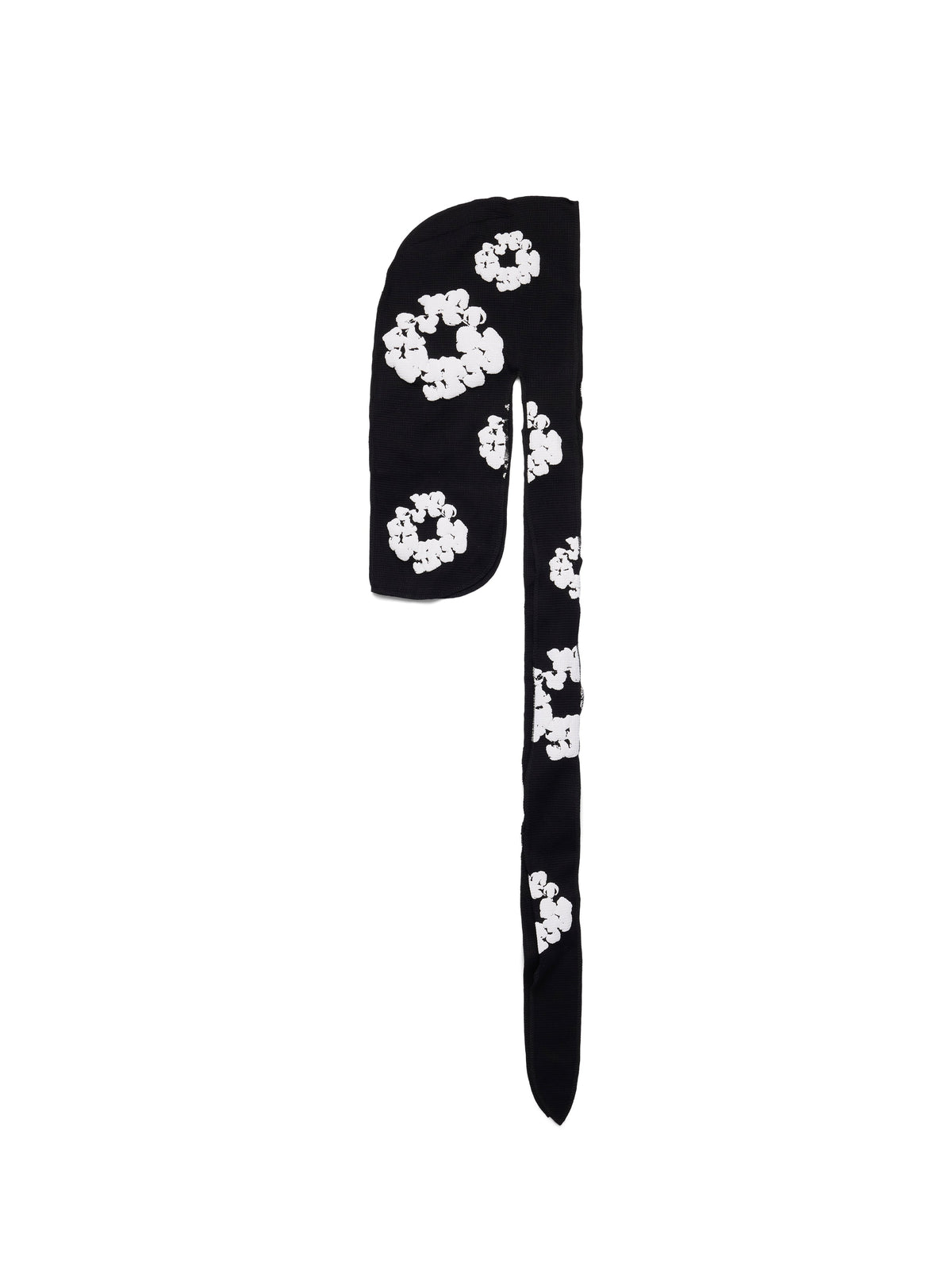 Denim Tears Thermal Cotton Wreath Durag Black