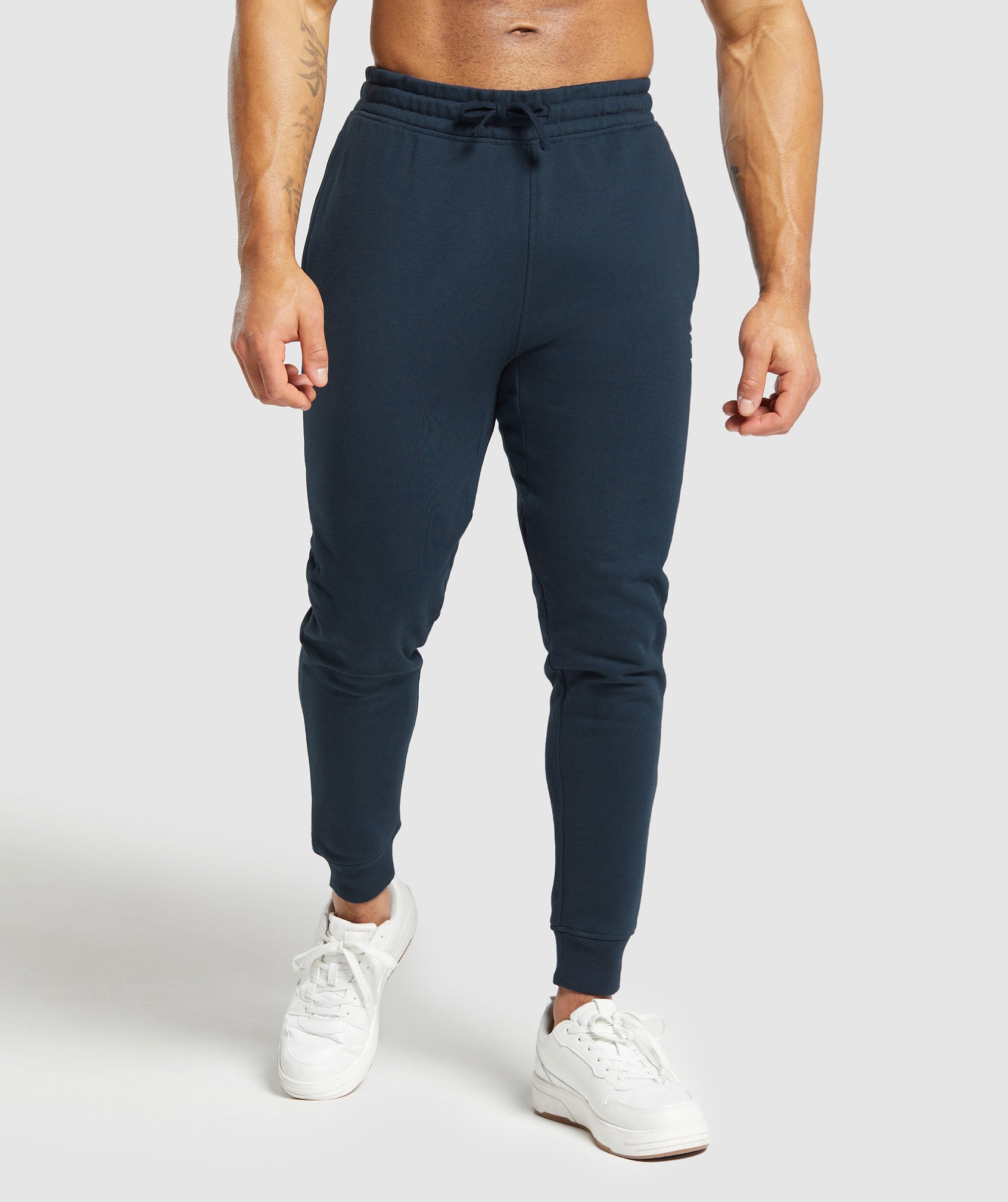 Gymshark Crest Joggers Navy