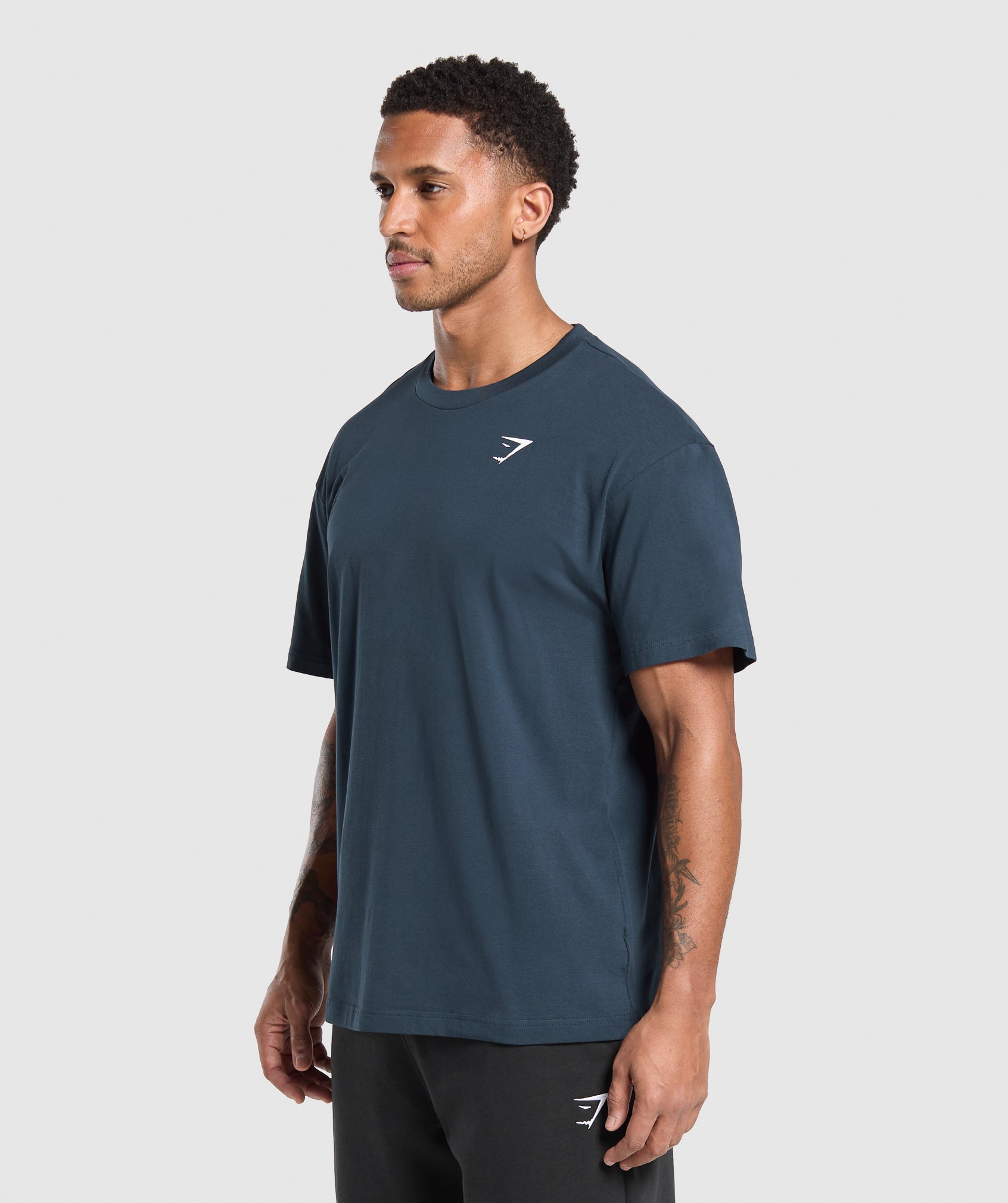 Gymshark Crest T-Shirt Navy