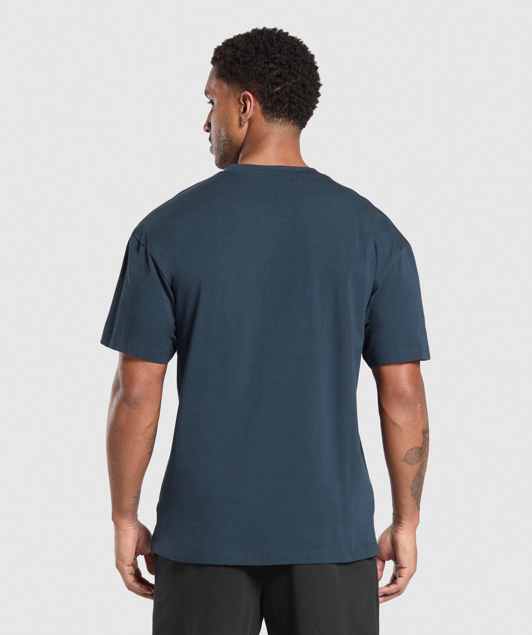 Gymshark Crest T-Shirt Navy