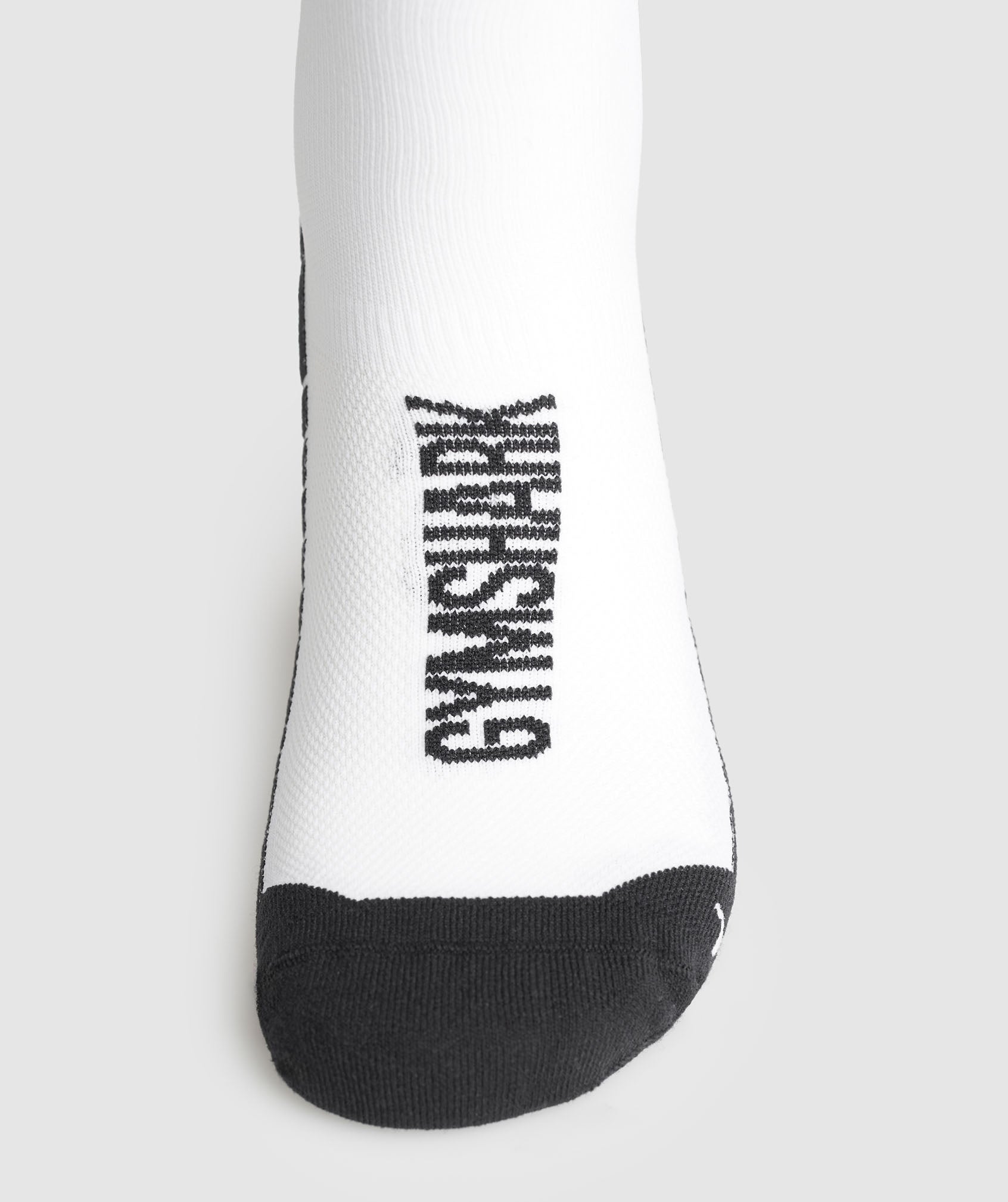 Women's Gymshark Crew Running Socks White