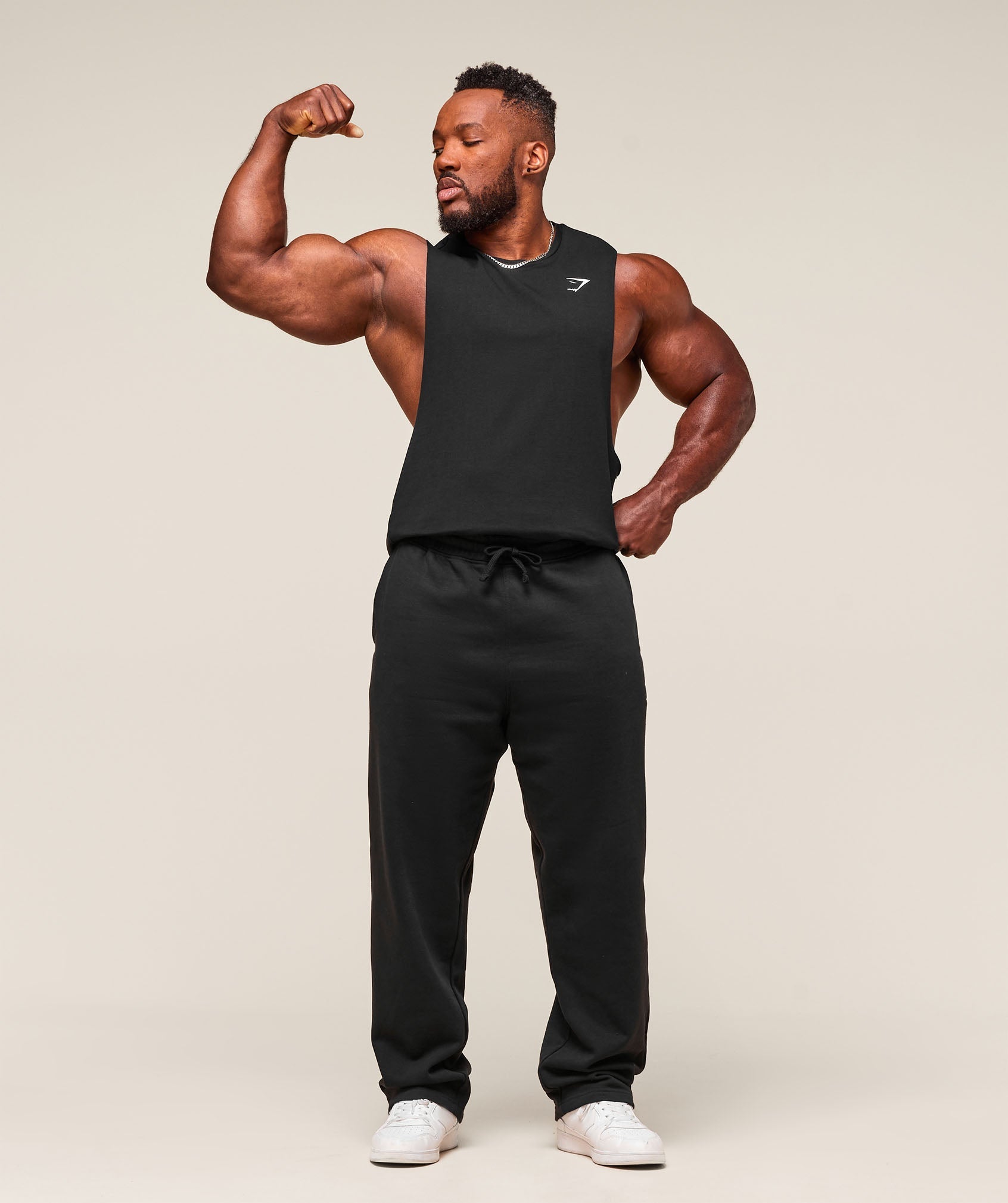 Gymshark Critical 2.0 Drop Arm Tank Black