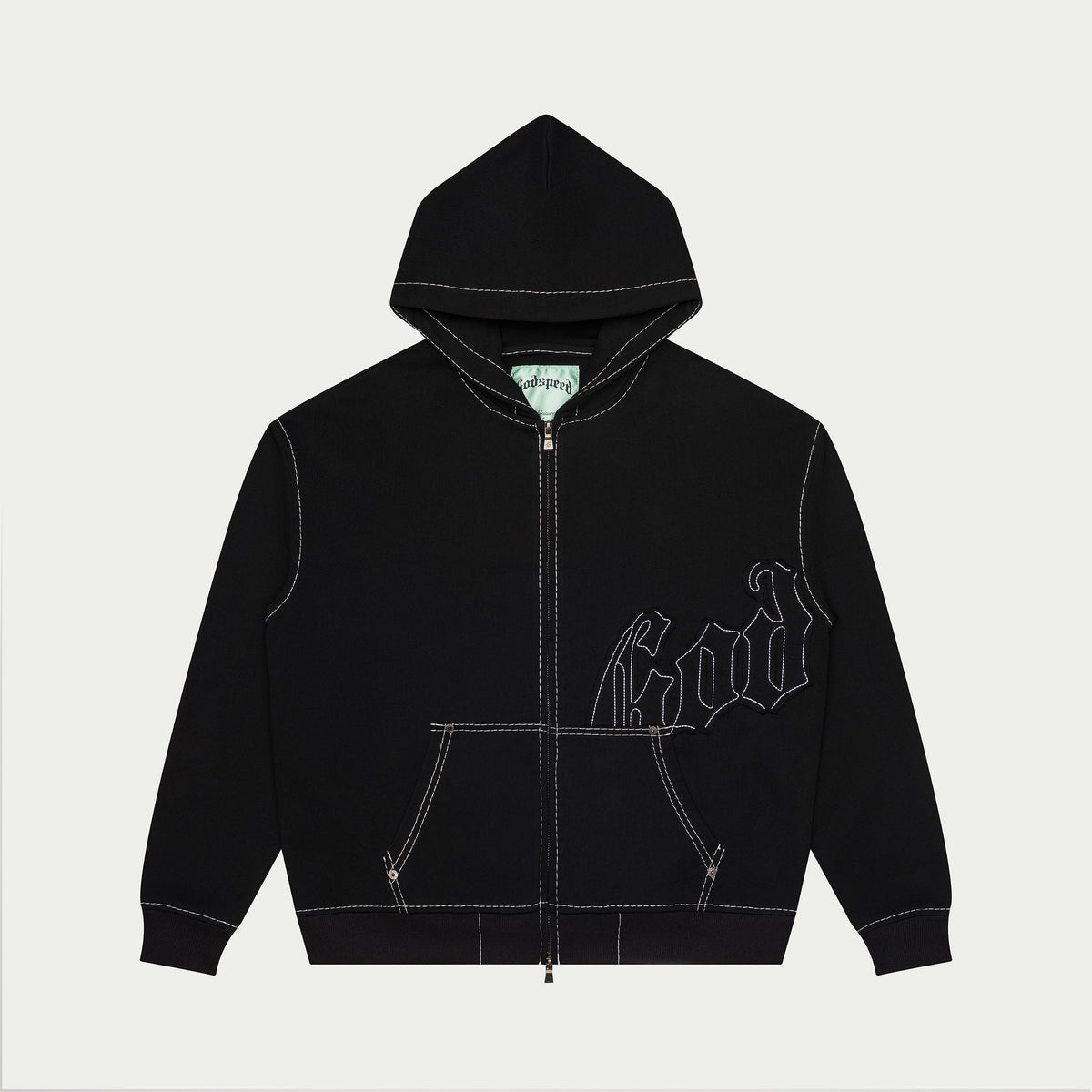 Godspeed Og Logo Sweatsuit Stitched (Black)
